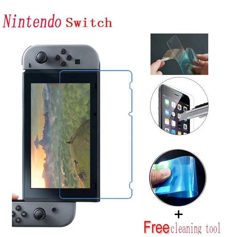 

2PCS Ultra-thin Nano-proof membrane not glass Screen film Protector for nintend switch FOR Wii U 2DS 3DS XL LL screen protector