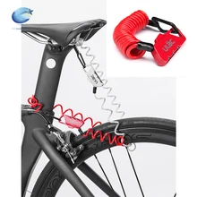 Велосипедный замок мини-трос велосипедный замок Противоугонный велосипедный шлем велосипедный Противоугонный кабель катушка цифровой безопасности замок для скутера