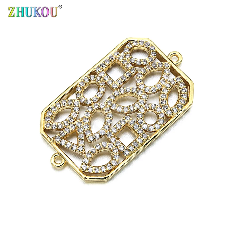 Cubic Zirconia Jewelry Findings Cubic Zirconia Connectors Jewelry Findings & Components