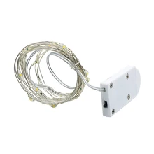 SZYOUMY Лучшая цена 2 м 20 светодиодный гирлянд CR2032 Батарея работает Рождество вечерние украшения дома теплый белый холодный белый