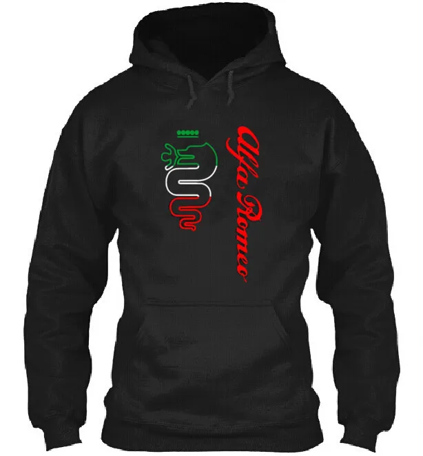 

2018 Hoodies Mannen alfa romeo Sweatshirt Mannelijke Hoody Hiphop jassen Herfst Winter Hoodie Heren Pullover jassen