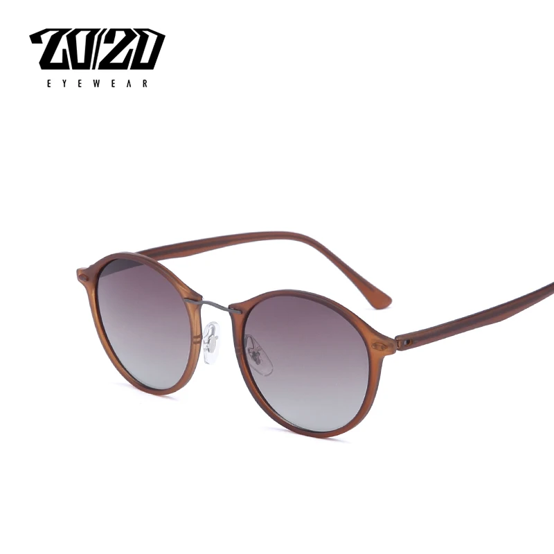 

20/20 Brand New Women Sunglasses Men Mirror Polarized Driving Travel Unisex Round Glasses Brand Eyewear Oculos Gafas