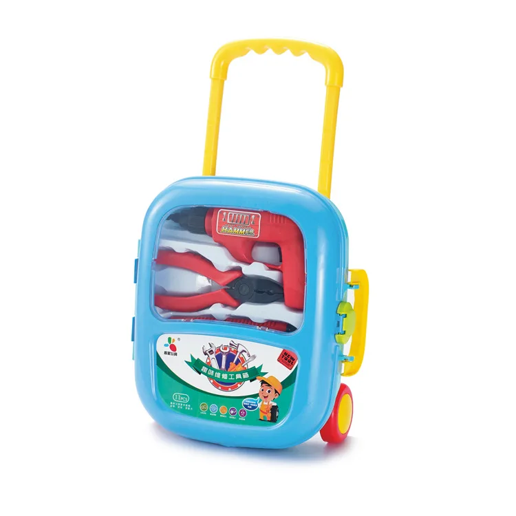 Mylb чехол на колесиках чемодан моделирование детский набор инструментов детские игрушки для мальчика подарок