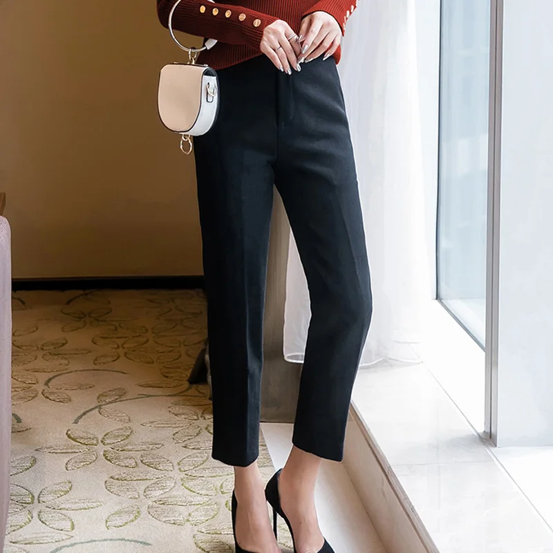 Buy S XL Formal Office Wear Black Pencil Pants Women