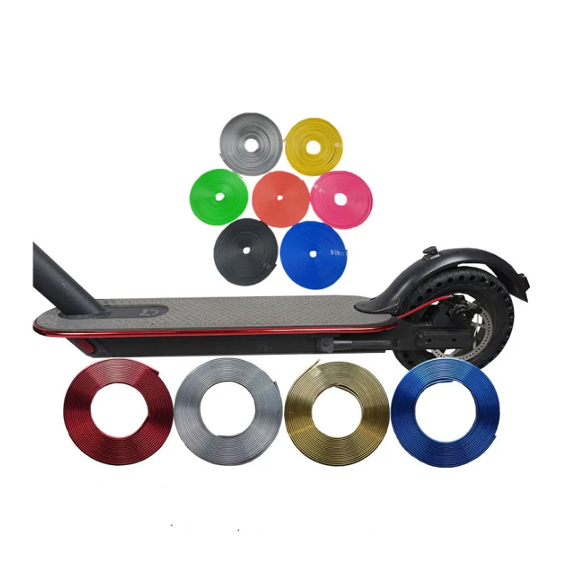 

2019 DIY Electric Scooter Anti-collision Protection Strip For Xiaomi M365 Skateboard Body Bumper Scratchproof Scratch Strips