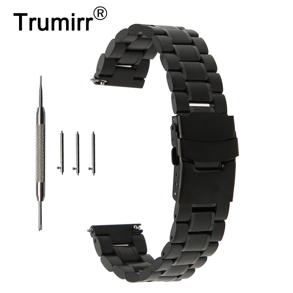 

22mm Quick Release Watch Band Bracelet Strap for Pebble Time / Steel Asus Zenwatch 1 2 22mm LG G Watch W100 R W110 Urbane W150