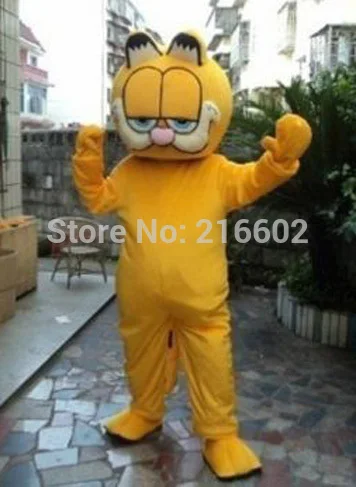 

High quality Garfield Mascot costume Adult size Garfield Mascot costume for Halloween party Free shipping