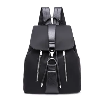 

40# Women Backpacks Pu Leather Drawstring Backpack Shoulder Bags Daypack For Women Female Rucksack Bucket Casual Tote Mochila