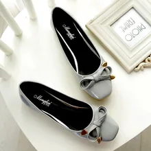 Известный бренд; женские балетки на плоской подошве; женские лоферы с бантиком; женская обувь из лакированной кожи; sanglaide; балетки на платформе