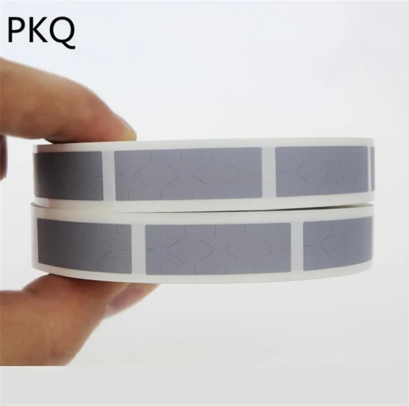 6x15 мм Серебряная клейкая царапающаяся наклейка для этикеток DIY Ручная лента