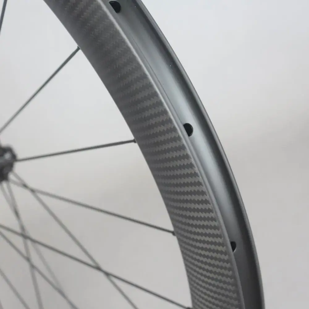 3k twill disc Wheelset Pillar 1423 spoke Novatec D411/D412 hubs 6-bolt Or Center Lock Cyclocross Wheelset