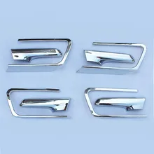 Хромированный стиль! Украшение автомобиля! 8 шт для внутренней стороны двери ручки крышки+ ручки чаши Крышка планки для Toyota Prado FJ150 2010-2013