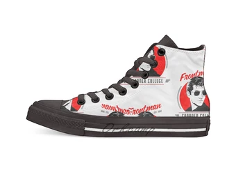 

Frontman Crooner College Design breathable Casual High Top lace-up Canvas shoes sneakers