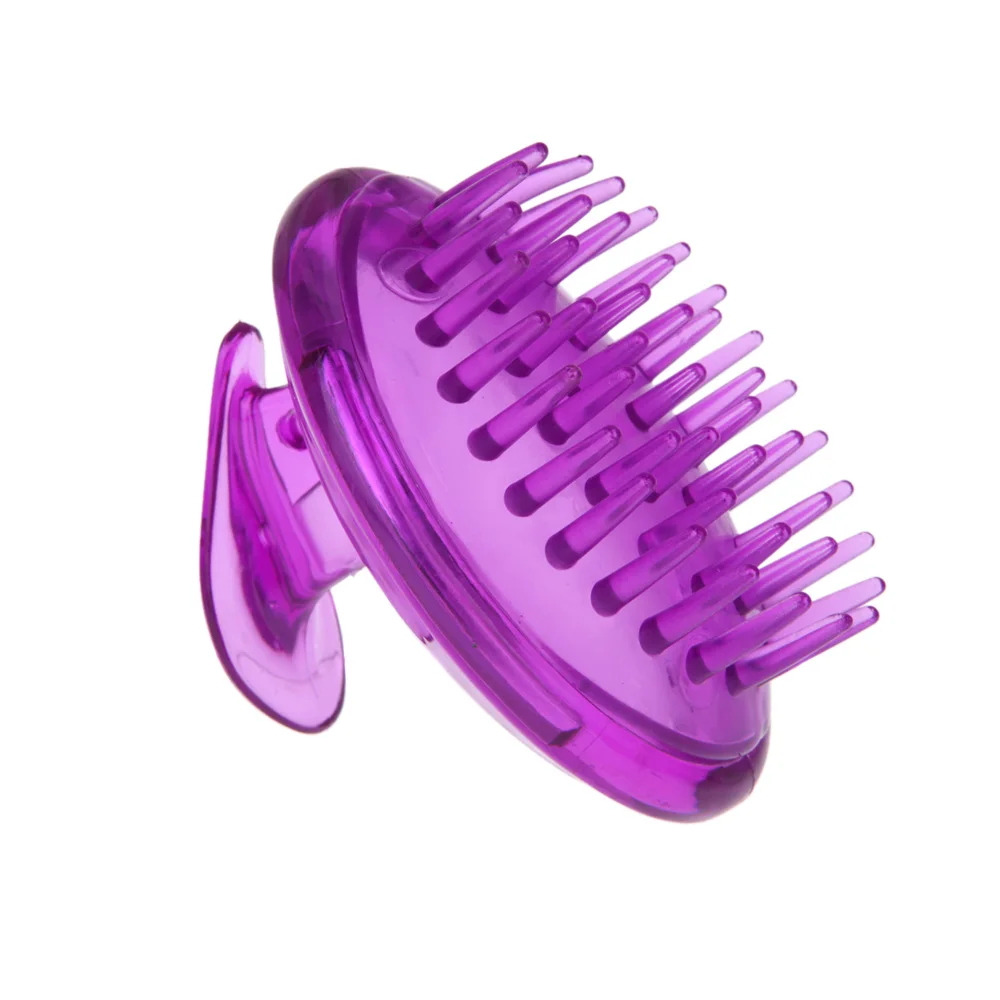 SPA Shampoo Scalp Massage Comb Hairbrush Silicone Exfoliation Body