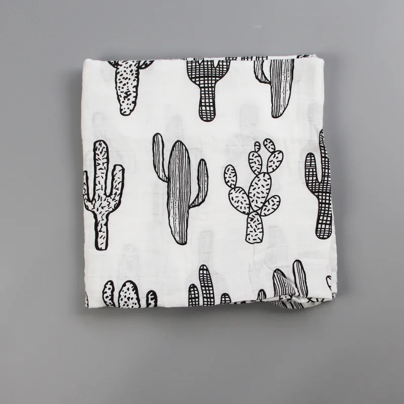Muslin Cotton Kids Newborn Bath Towel Security Swaddle Blankets  Baby Cotton Cloth  Baby Beach Towel Baby Children Care Stuff  11
