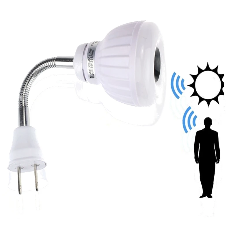 

25 LED Light Bulb 5W 2835SMD PIR Infrared Sensor Motion Detector Lamp Spot Light Bulb US Plug Pure / Warm White Lighting 85-265V
