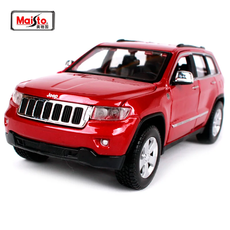 Maisto 1:24 Jeep Grand Cherokee SUV литая модель автомобиля игрушка Новинка в коробке 31205