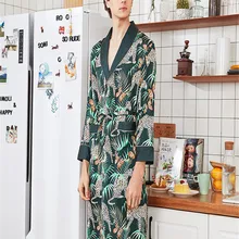 Сексуальный Мужской Атласный Свадебный халат для жениха, качественное кимоно с принтом, платье гейши, халат, спа-пижамы, ночная рубашка, штаны, шорты L XL XX