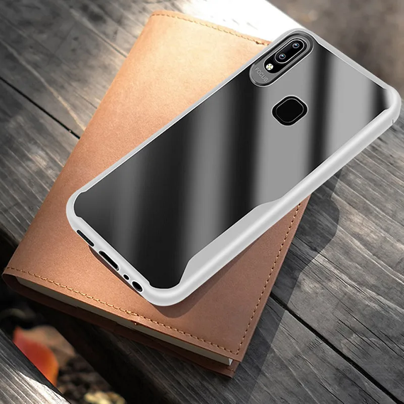 UPaitou Plain Case for VIVO V15 V11 Pro V11i Case Bumper Soft Transparent TPU Silicon Cover For Vivo V15 Pro Case