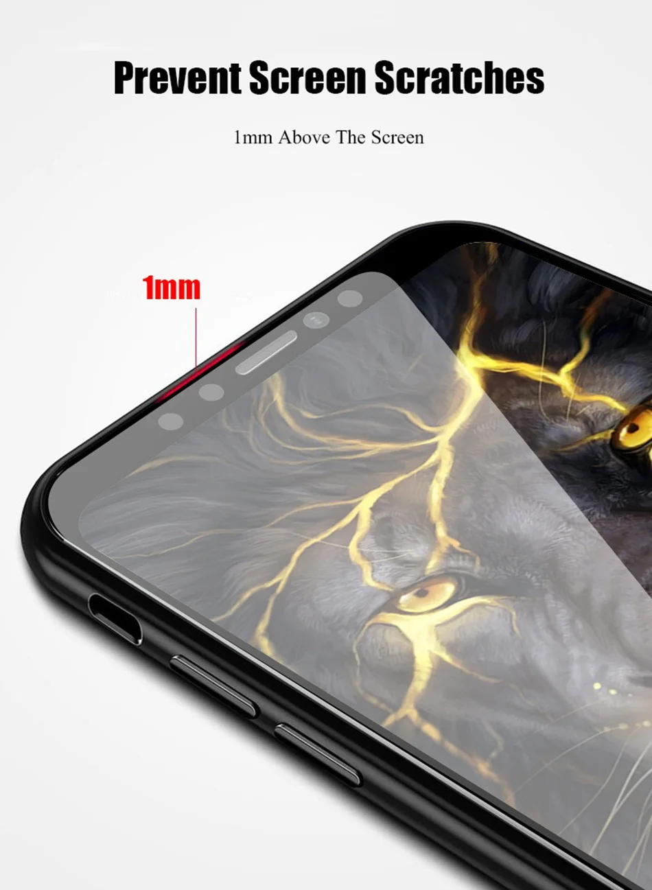 Tempered Glass Case For Huawei P20 Lite Pro Luxury Animal Pattern P Smart Coque Honor 9 Lite Case For Huawei Mate 10 Lite Cover (12)