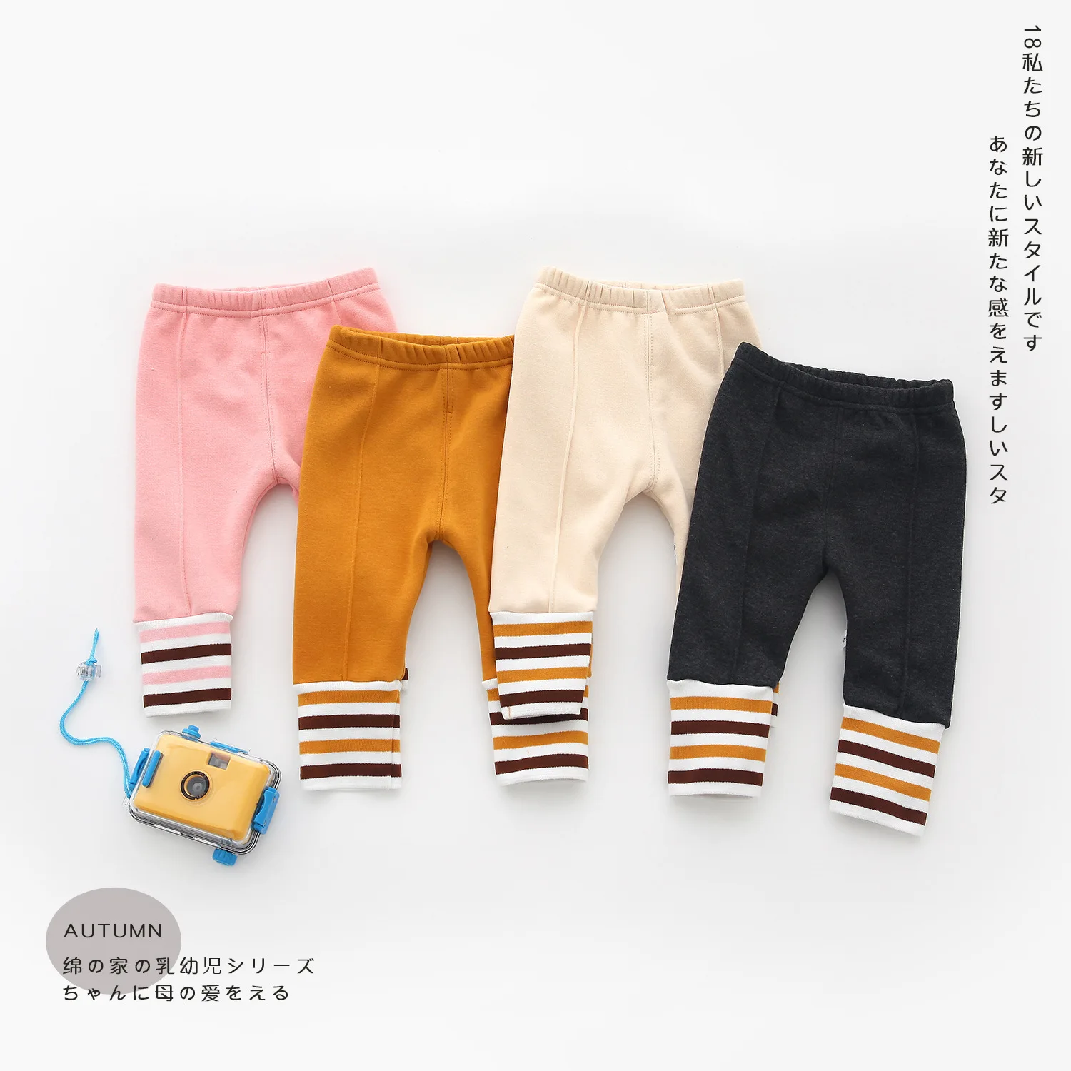 Winter&autumn Fashion Cotton Children Striped Pants Newborn Baby Boy Pants Baby Girl Pants Baby