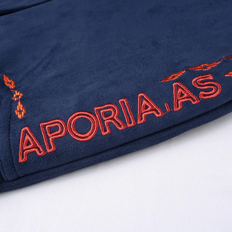 Lápiz 33033 Suede Nueva Retro Femeninos Stretch Agujero Original 2018 Azul Pantalones Primavera Nueve Az4wa