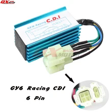 Hight Performance CDI GY6 Scooter Moped 50cc 125cc CDI Box AC fired 6 pin Racing CDI
