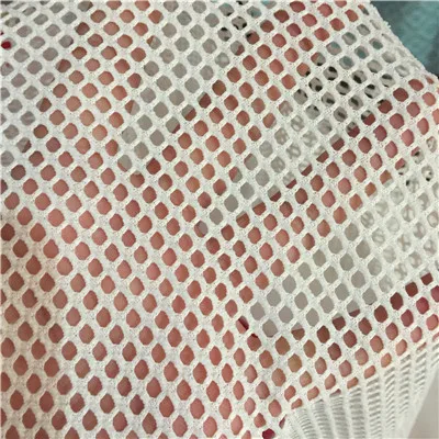 

Square knitted mesh cloth uniform sports clothing for shoes and bags cloth fabric accessories run male blouse