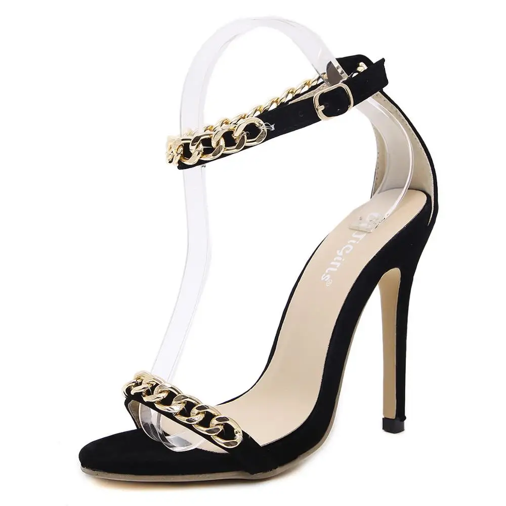 

2019 zapatos de mujer shoes woman high heels sandals women sapato feminino sandalias scarpe donna estive ayakkabi black sandalia