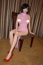 158cm Oriental Girl Big Tits Lifelike Real Silicone Sex Doll Charming Big Breast Ass Perfect Sex Partner Adult Products Sex Shop