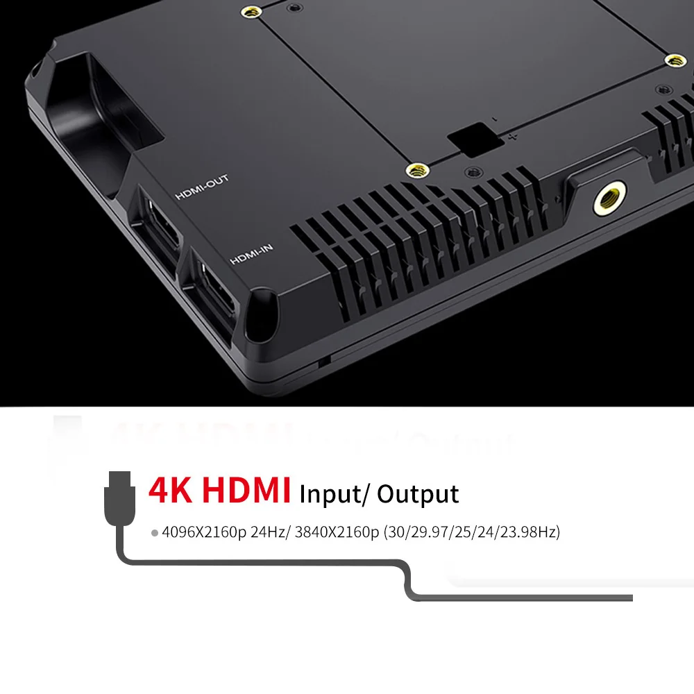 Feelworld FW279 4 k монитор камеры 7 ''ультра яркий 2200nit на поле камеры DSLR монитор HDMI Full HD 1920x1200 lcd IPS Display