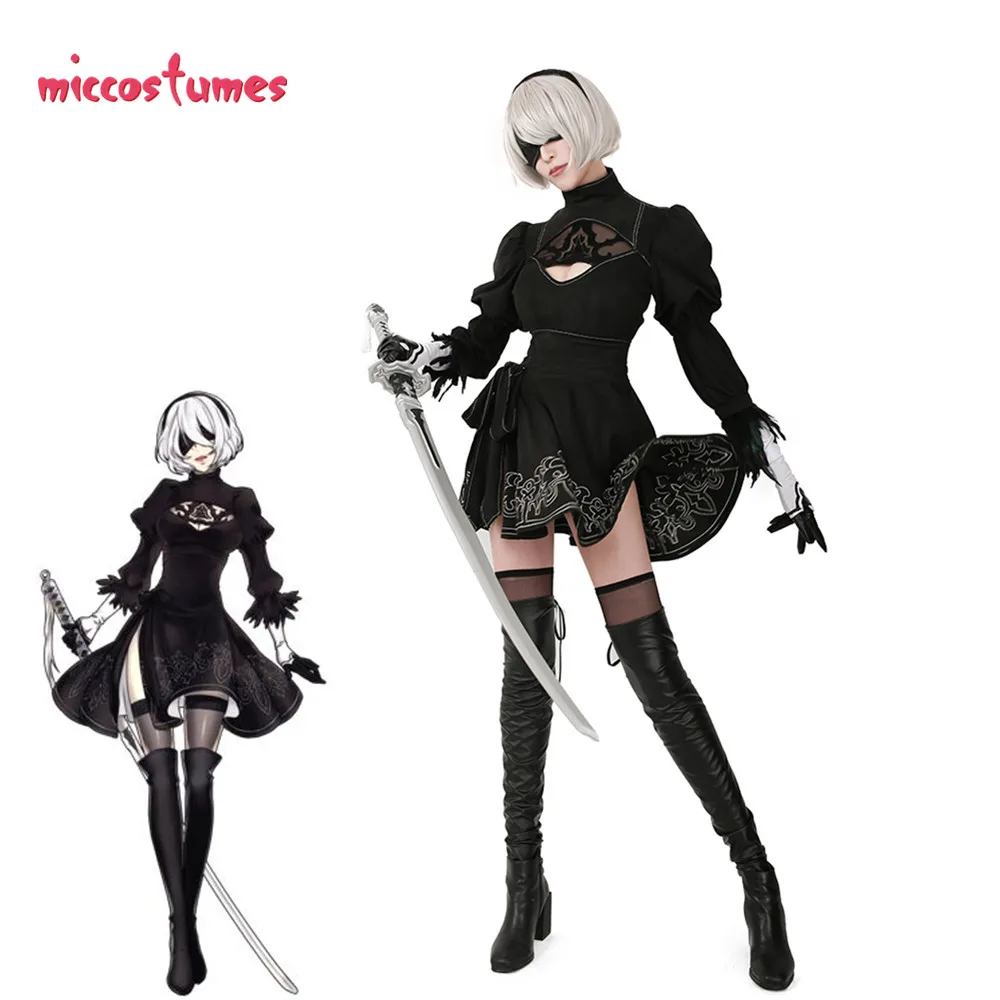 

Nier: Automata YoRHa No.2 Type B 2B Cosplay Costume