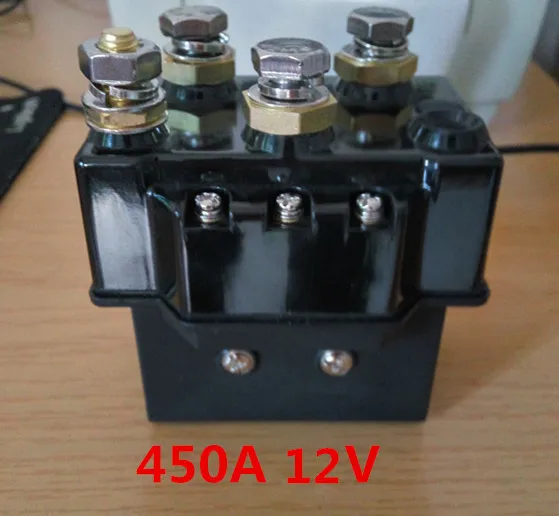

24V12V coil dc relay 12000 pounds voltage control protective electric contactor for electrical winch good quality Winch relay