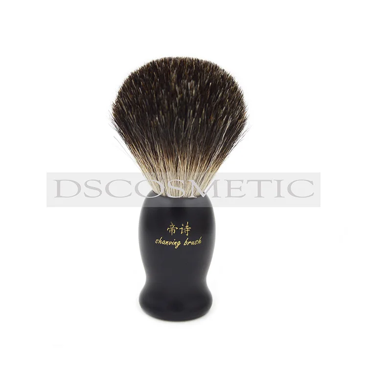 Черный барсук волосы кисти для бритья узел головки набор «сделай сам» для бритья ручка size22/65 мм