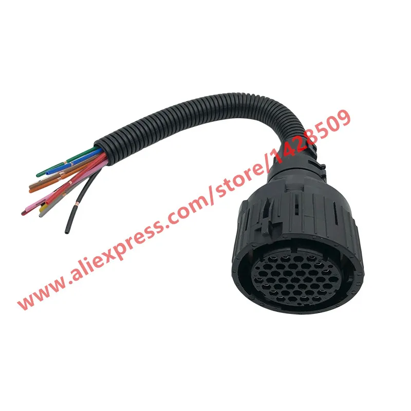 

12 Wires Urea Pump Plug Automotive Truck Cable Connector For Yuchai