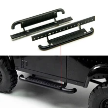 1 Par de la Alta Calidad de Metal Placa de Pedal Lateral para 1:10 RC Rock Crawler Axial SCX10 RC4WD D90