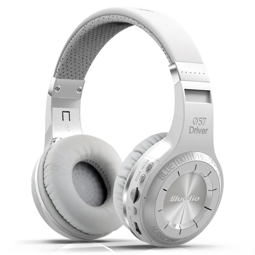 Hote Sale Bluedio H+(Turbine) Bluetooth Stereo Hifi Headphone Built-in Mic Micro-SD/FM Radio BT4.1 Earphone Wireless Headphones |