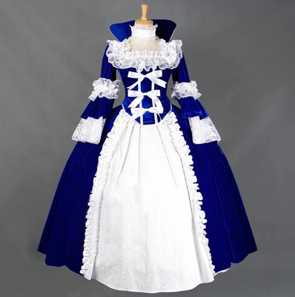 Готическое платье в стиле «Лолита» ведьма платье юбка с высокой талией в европейском стиле и показать длинное платье индивидуальный заказ