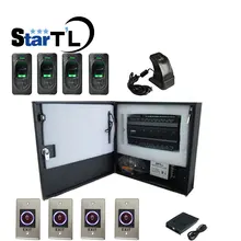 ZK Inbio460 inbio460 контроля доступа доска комплект отпечатков пальцев панели с ZK4500 Usb fingerrint сканер+ FR1200 считыватель отпечатков пальцев
