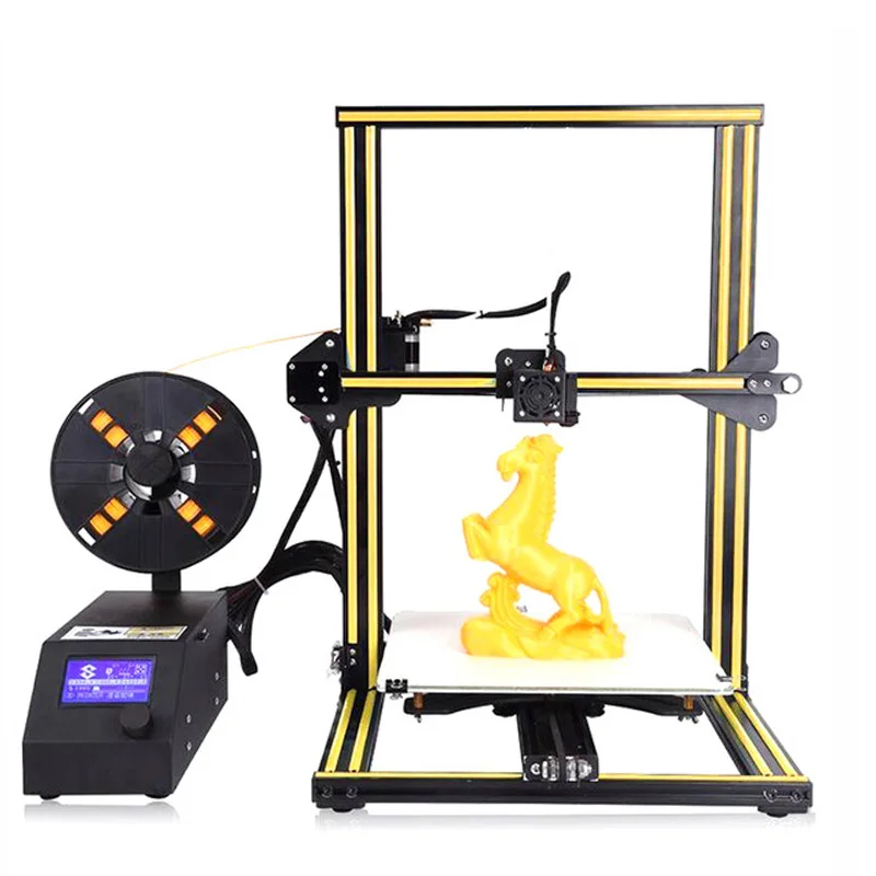 

CR-10 3D Printer DIY KIT Full Metal Aluminum Frame Large print Size 300*300*400mm n 200g Filament+Hotbed+8G SD card Creality 3D