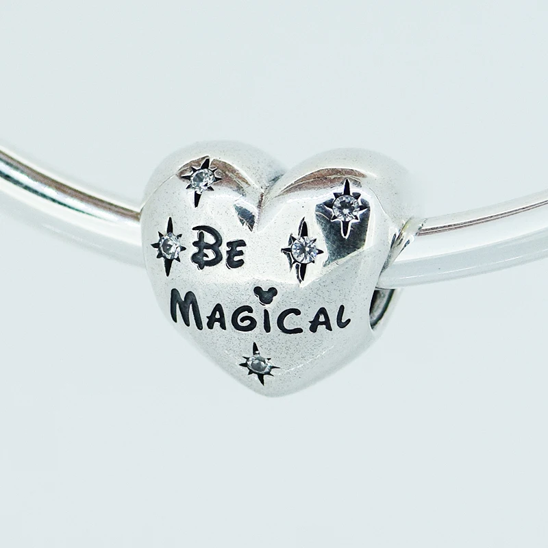 

DIY Beads for Jewelry Making Sterling-Silver-Jewelry Be Magical Bead Charms Silver 925 Berloque Perles Women