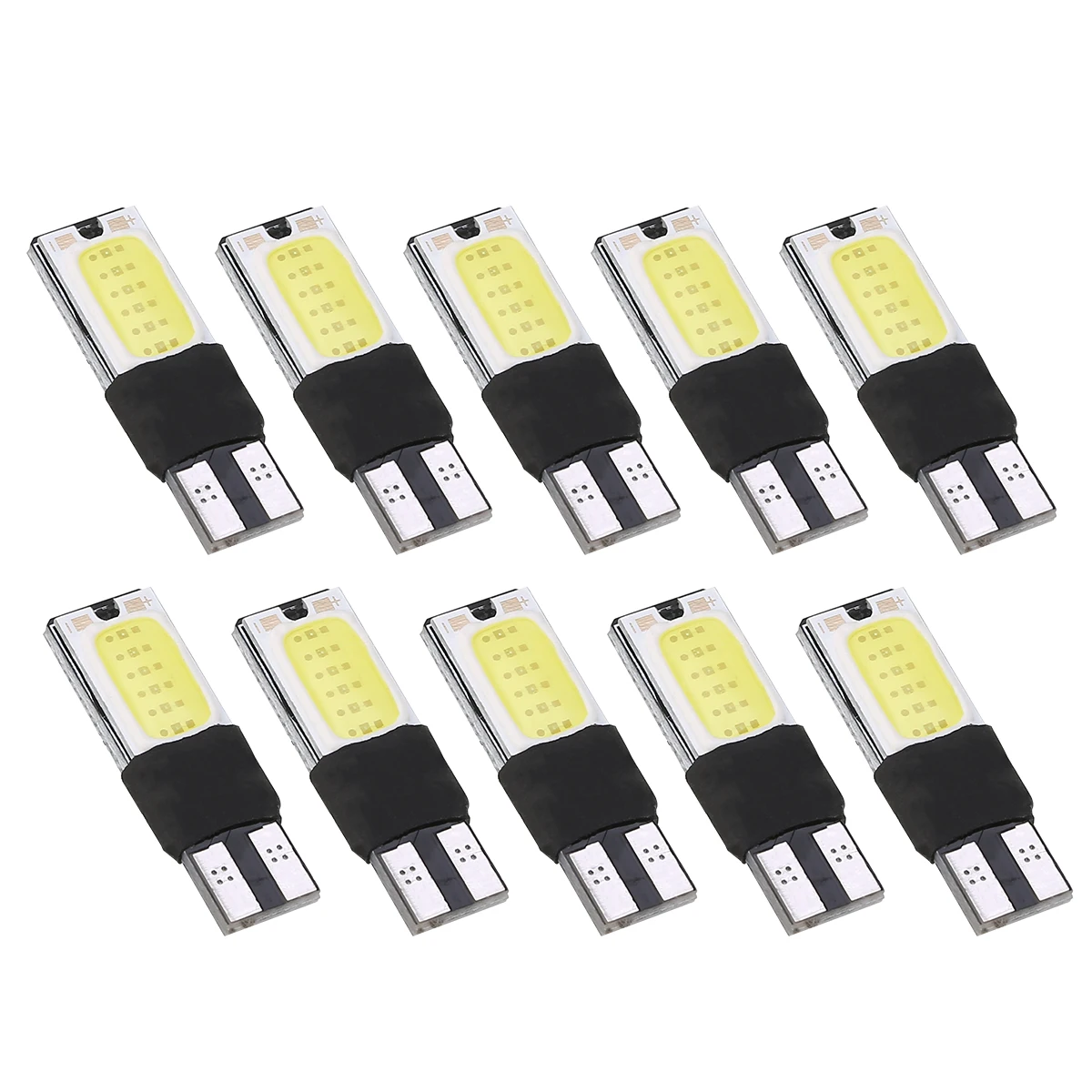 

10pcs/set T10 501 W5W LED Car Wedge Side Light Bulb Canbus Error Free 12V Side Wedge Parking Bulb Universal