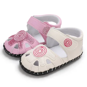 

New fashion newborn girl sweet cute printed princess first Walkers Baby Shoes soft bottom shoes baby baby toddler shoes