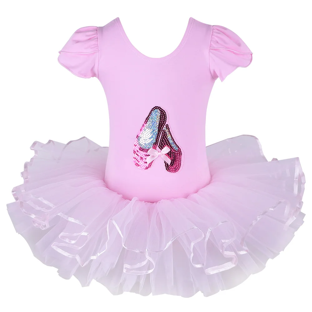 Download Aliexpress.com : Buy Girls Short sleeve Dance Shoes Print ...