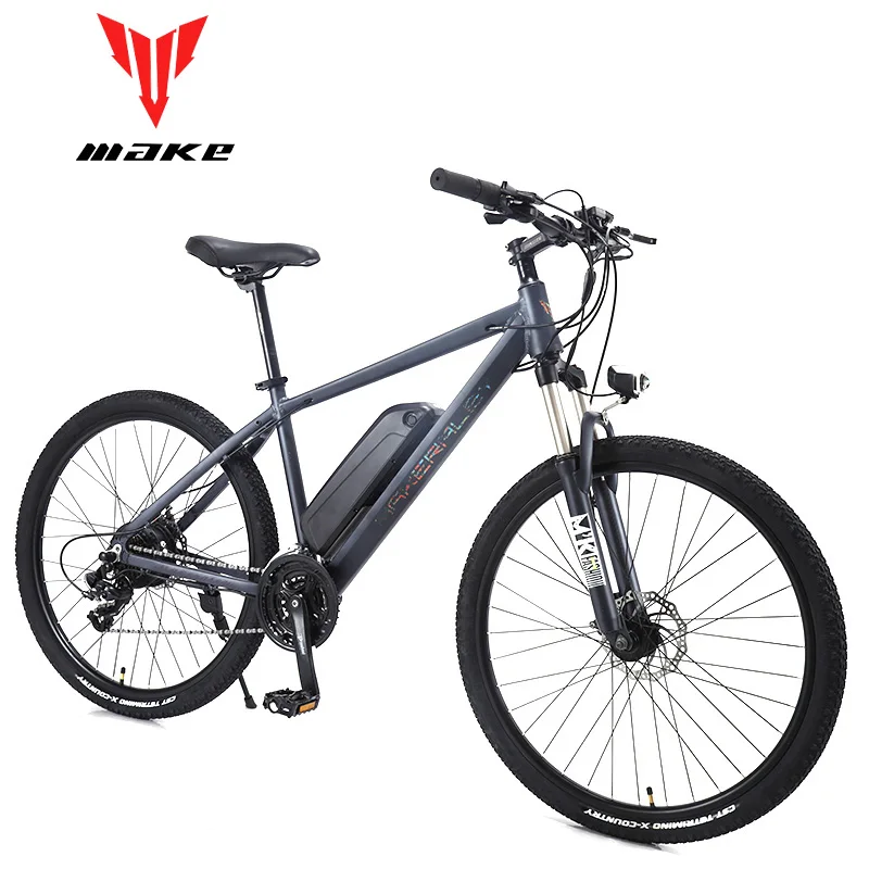 Flash Deal MAKE Mountain Electric Bike Alluminium frame 24 Speed SHIMAN0 Disc Brake 27,5" Wheel 2 Flash Deal MAKE Mountain Electric Bike Alluminium frame 24 Speed SHIMAN0 Disc Brake 27,5" Wheel 2