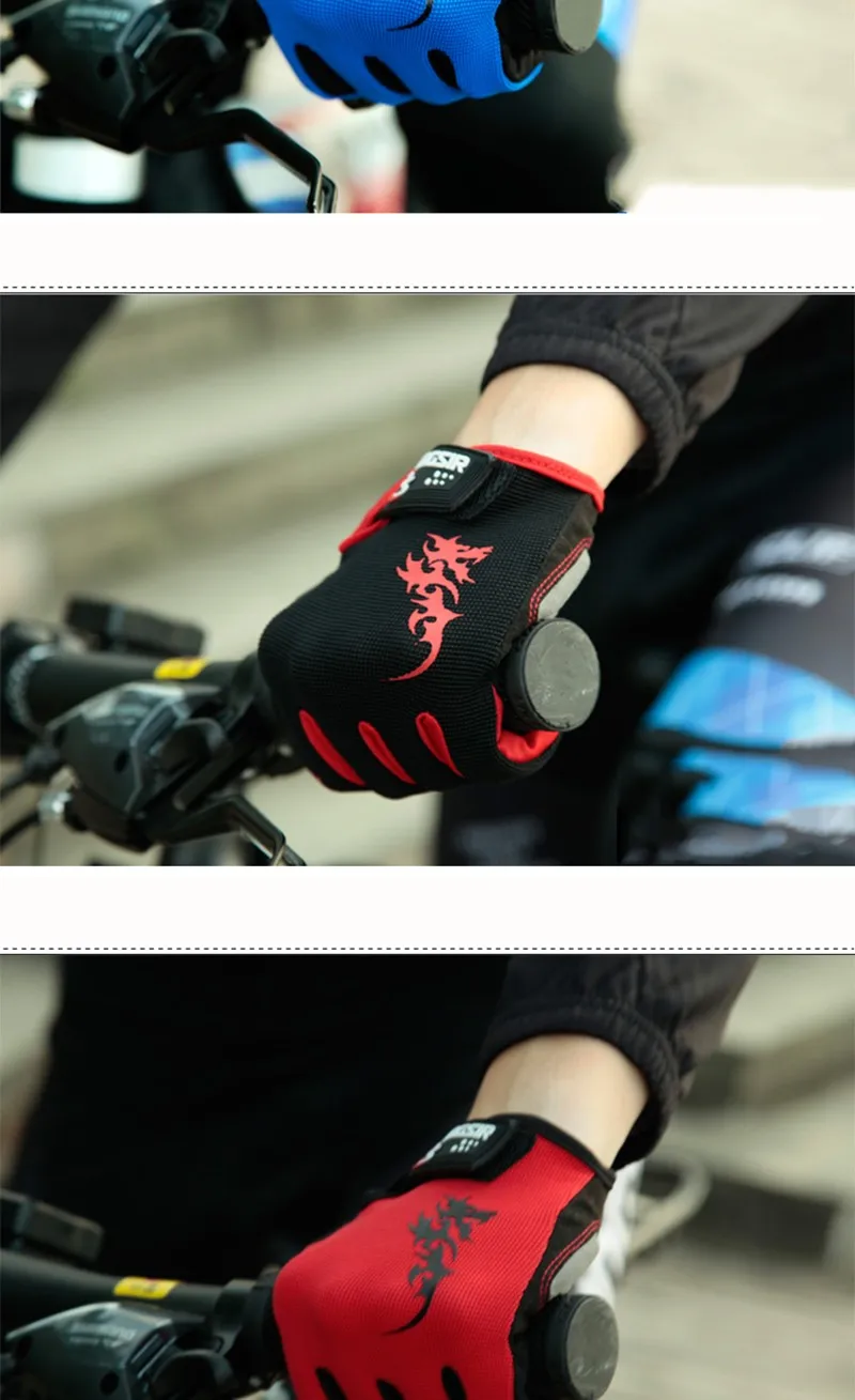 2016 Brand Men Sport Gloves Mountain Bike Full Finger Cycling Gloves Shockproof Breathable Touch Screen Thermal Gloves L-XXL  (16)