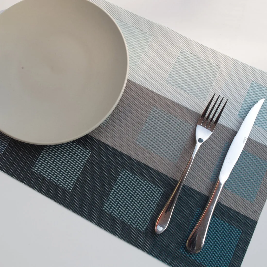 1pcs Placemats PVC Placemat Bar Mats Plate Mats Table Tableware Mat