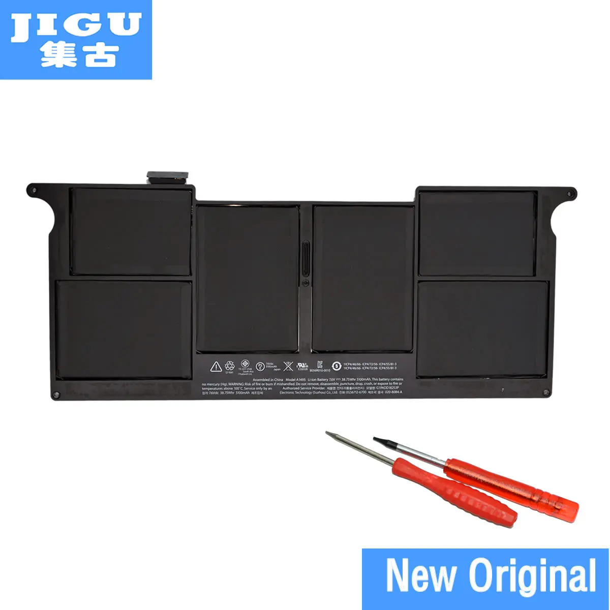 Jigu A1406 New Laptop Battery For Apple Macbook Air 11" A1465 2012 ...