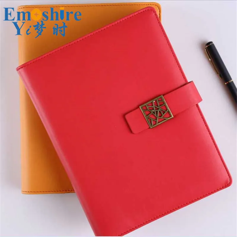 Fábrica de Artigos de Papelaria do Escritório de Negócios Presentes do Negócio High-end Personalizado Loose-leaf Notepad Note Book Memo Pad Notebook N194