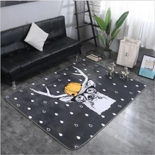 AOVOLL мультяшный Стильный коврик для гостиной, спальни, коврики для дома, напольные украшения, коврик для детской комнаты